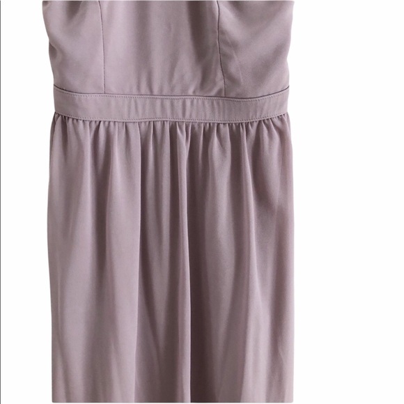 Lulu’s Taupe Georgette Halter Maxi Dress. S… - Picture 8 of 9